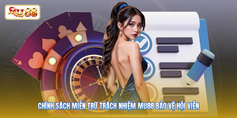 Chính sách miễn trừ trách nhiệm MU88 bảo vệ hội viên